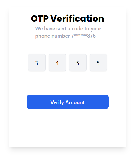 prvn347's tweet photo. Day 9
✅Made a login and OTP verification component using Tailwind CSS.
@kirat_tw 

#100DaysOfCode  #buildinpublic 
#100xDevs https://t.co/sRrU5vjkZC
