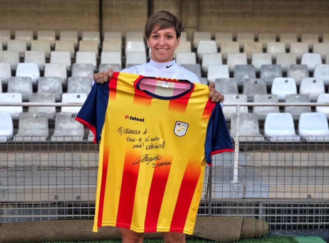 Demà ens visitarà Marta Corredera. Exjugadora del Barça, Reial Madrid, Atlético de Madrid i nascuda a Terrassa. Ja sabeu que tu pots marxar de Terrassa però Terrassa mai marxa de tu.