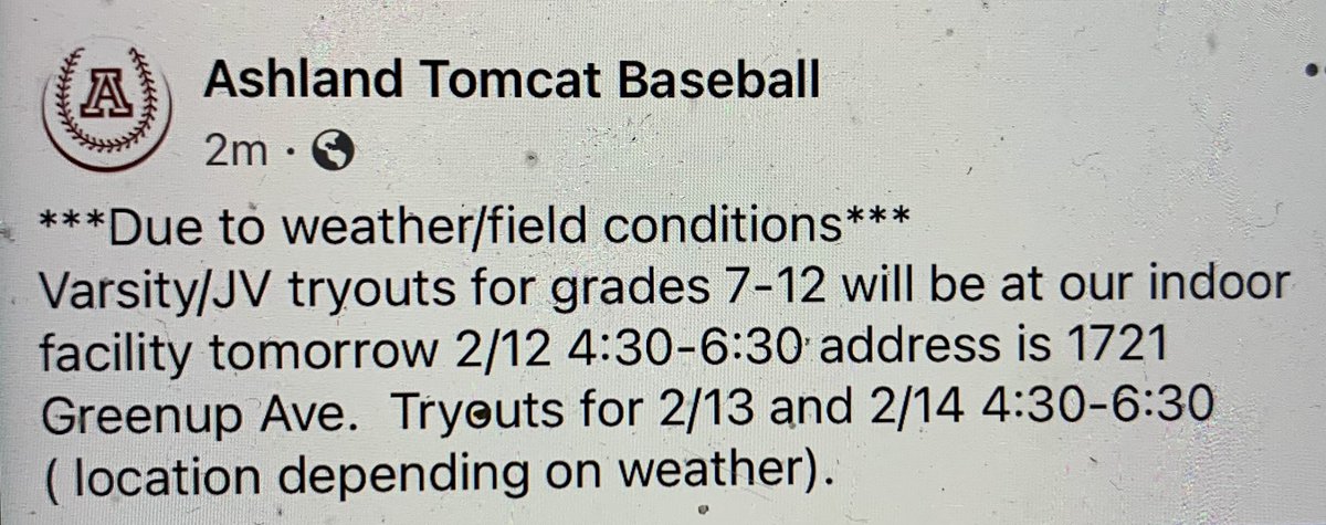 BaseballAshland's tweet image. 