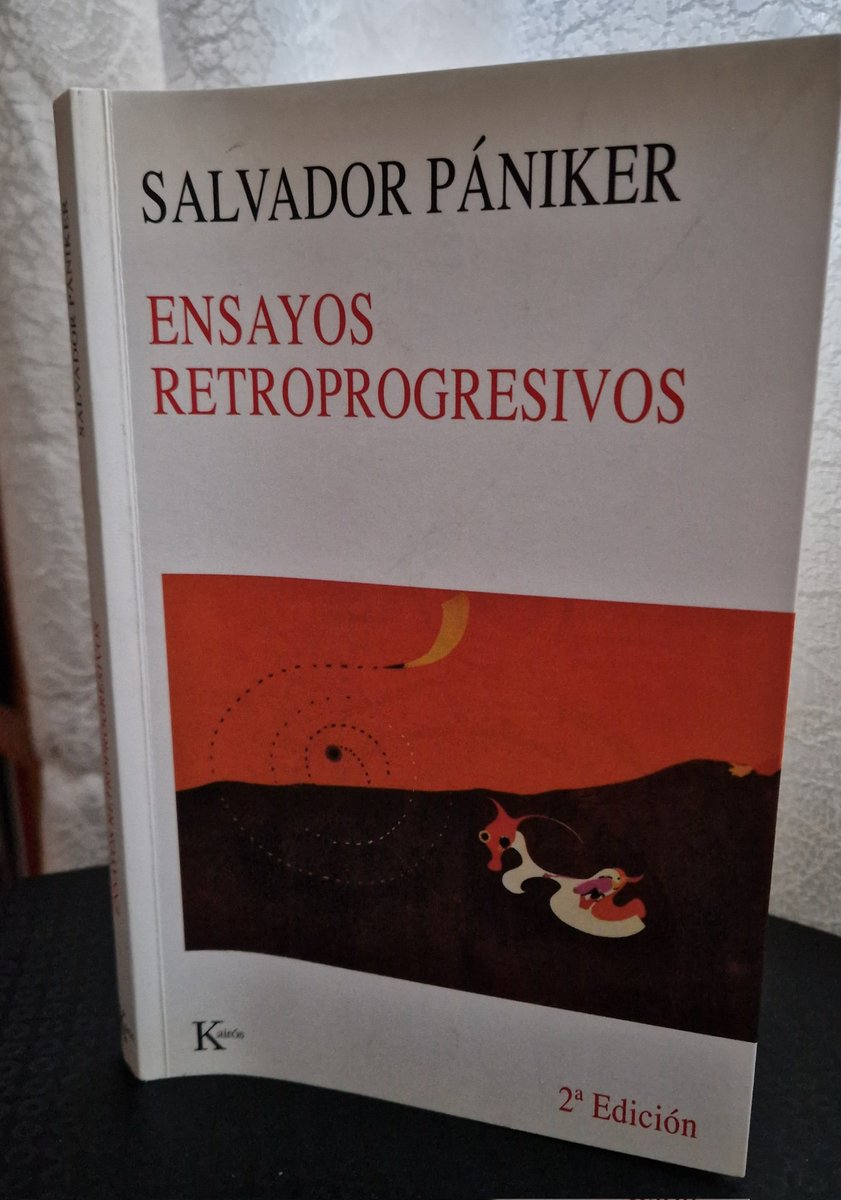 cristinadiaz909's tweet image. En 1984 #SalvadorPániker nos habló de la #AproximaciónAlOrigen y del #Retroprogreso. De su primer libro no entendí nada, pero este es bastante accesible y lo reivindico para que, en estos tiempos de la IA, no se nos olviden algunas cosas por el camino que él ya nos avisó.