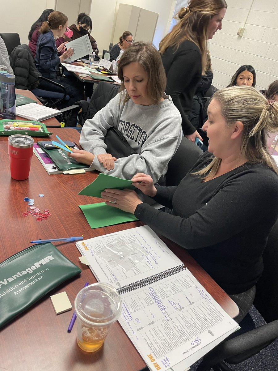 Another group of teachers started their AVMR journey last week! I can’t wait to see the amazing things they will do for students with their learning <a href="/MathematicsFcps/">FCPSMathematics</a> #mathrecovery