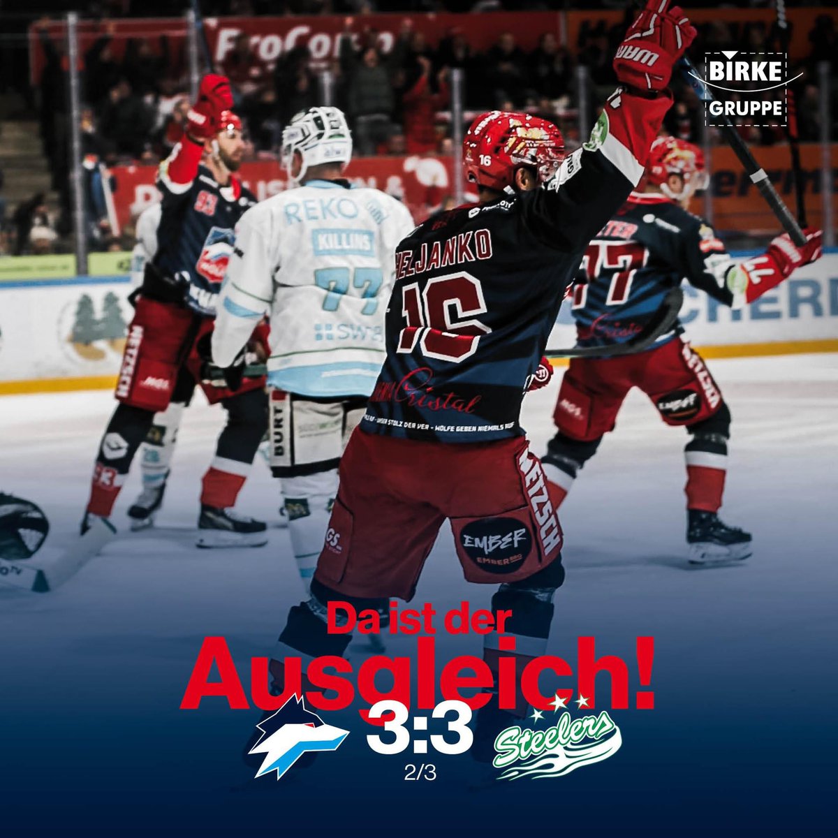 selberwoelfe's tweet image. #drittelticker #heimspiel #NetzschArena #selscb #del2 #HerzblutEishockey #SelberWölfe #hockeyliebe