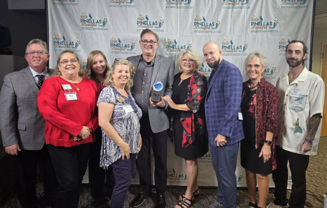 Congrats to RGA Network and founder Mark O'Donnell RGA Business Networking, O'Donnell was recognized by #KeepAmericaBeautiful®, #KeepPinellasBeautiful Outstanding Community Partner for 2023.