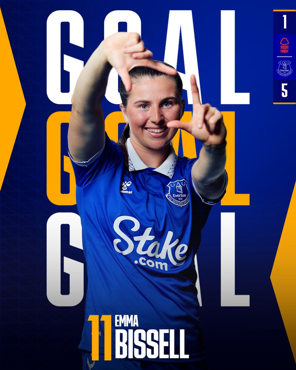 GET IN THERE EMMA!!! 🌳 1-5 🔵 #NFOEVE