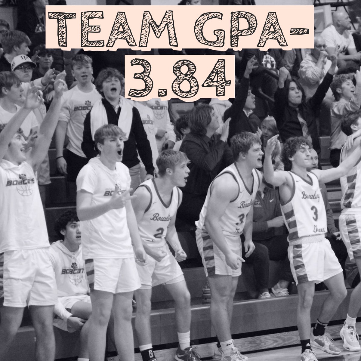 We are super proud of our guys on and off the court, and after this first semester, our guys were able to post an outstanding team GPA of 3.84!! You can’t ask for much out of your players than that 📚🏀