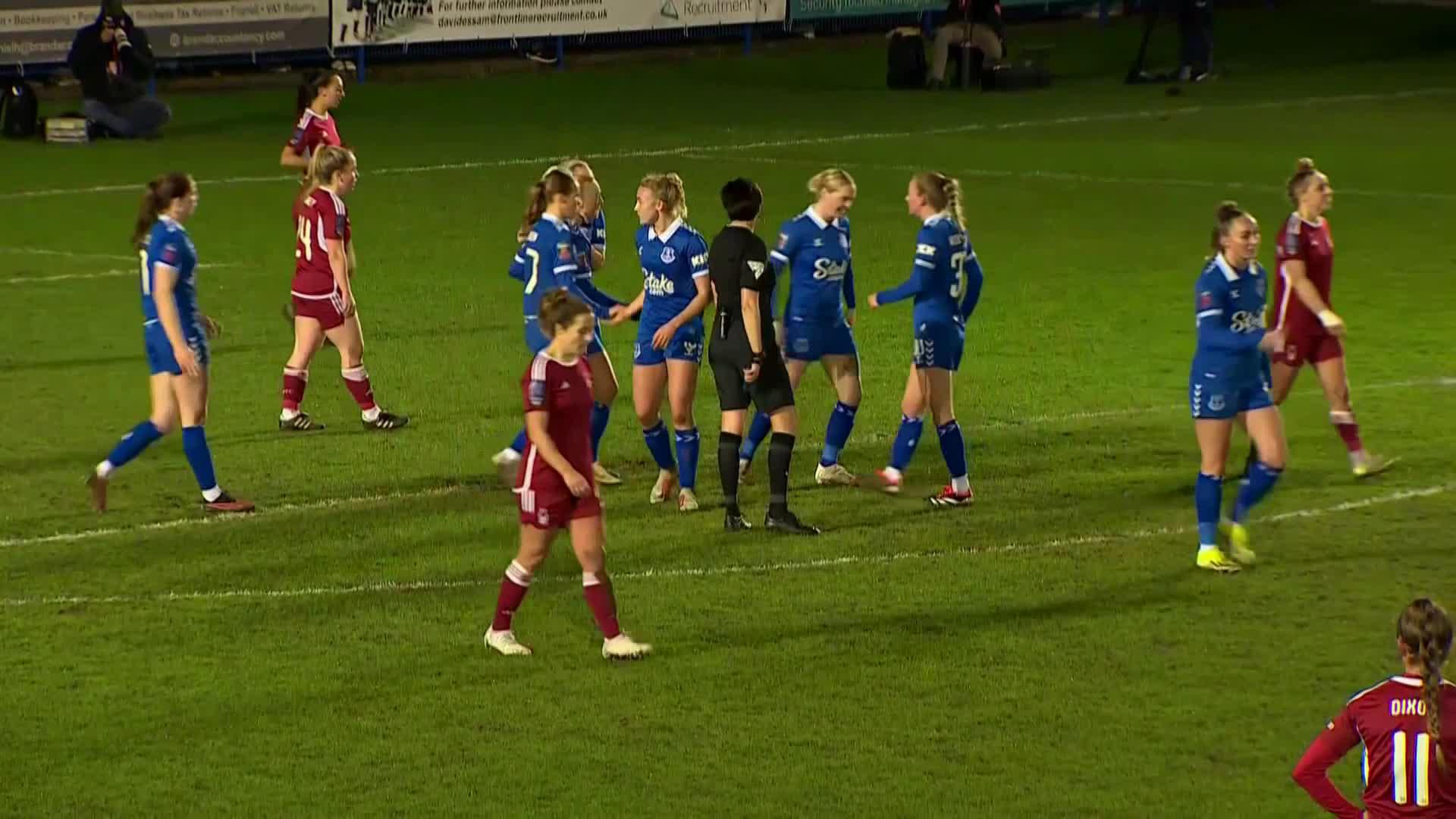Hanna Bennison caps off a dominant @EvertonWomen display 💙#AdobeWomensFACup