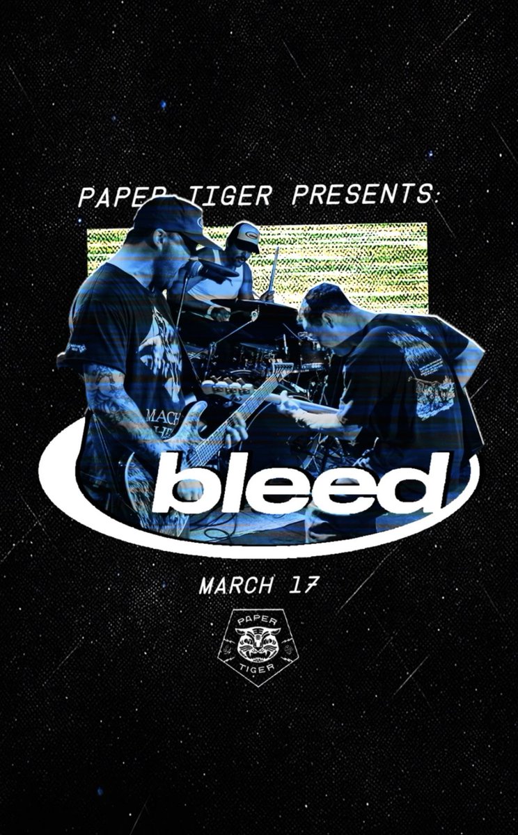 Finally making it to SAN ANTONIO next month. Tickets available now: wl.seetickets.us/event/bleed/58…