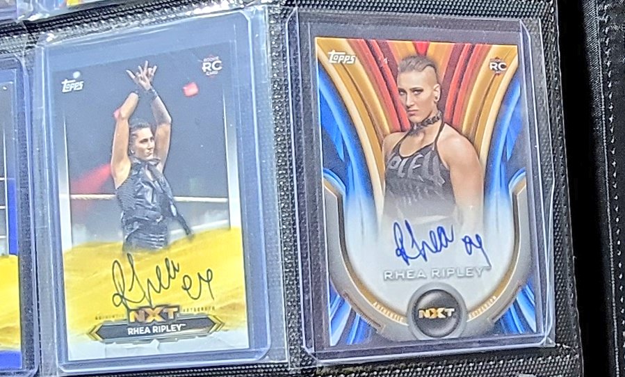 @WrestlingWCC Let do this! @MsCharlotteWWE @BeckyLynchWWE @BiancaBelairWWE @RheaRipley_WWE @JadeCargillSite  #thehobby #wrestlingcards  #WrestlingCommunity #wcw #wrestlingtradingcards #wrestlingautographs   #wrestlemania