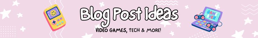 ✨ Blog Post Ideas for Video Games, Technology & More! ✨
leekscosycorner.com/2023/12/10/blo…
#BloggersRT #GamingBlog