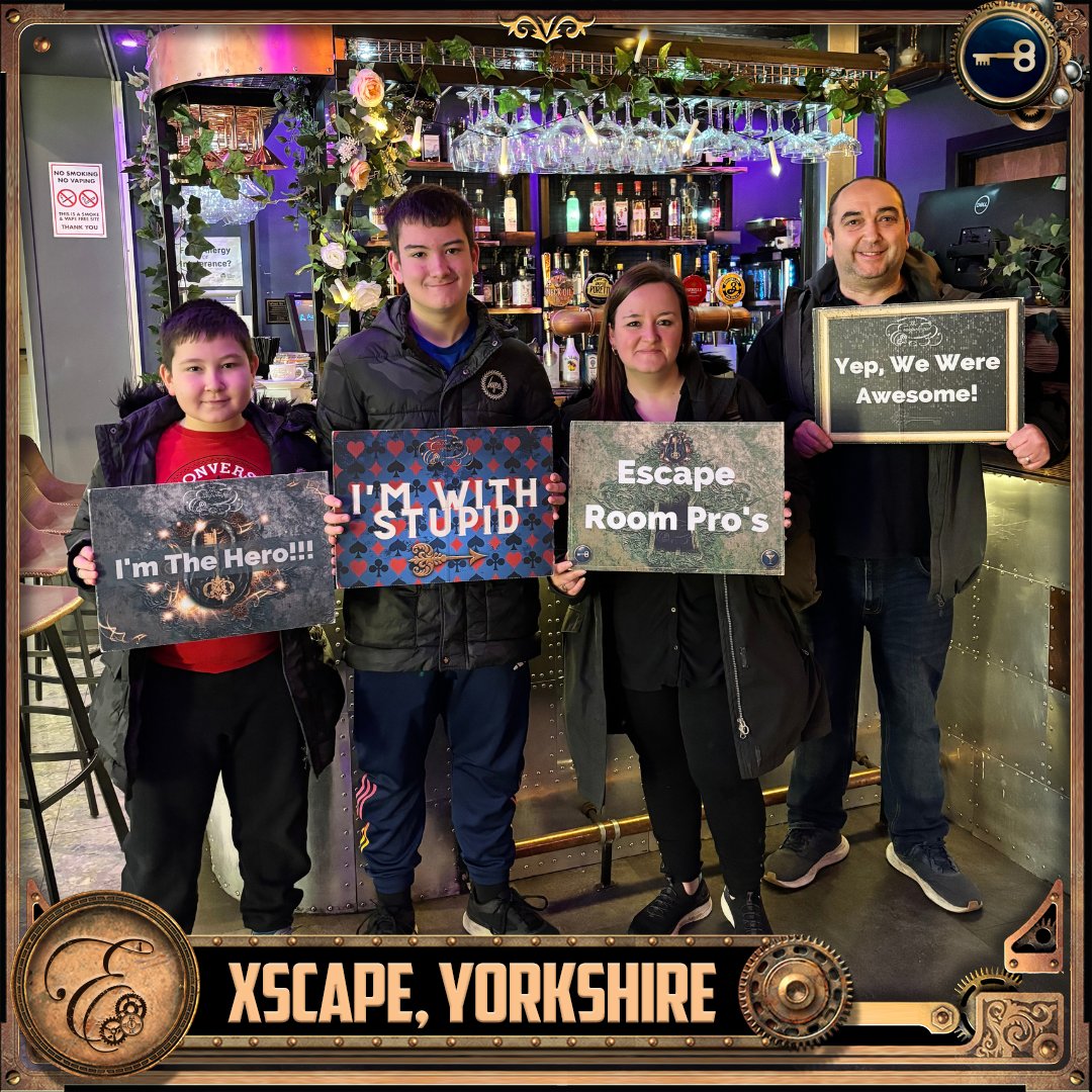 Escapologist_uk's tweet photo. We want to say huge congratulations to team McDermott's who completed Operation Slimeworth in just 29:54! 🕵️♂️🔍
#teamescape #slimeworth #escapologist #escape #xscape #heist https://t.co/Anf3zJ5xpJ