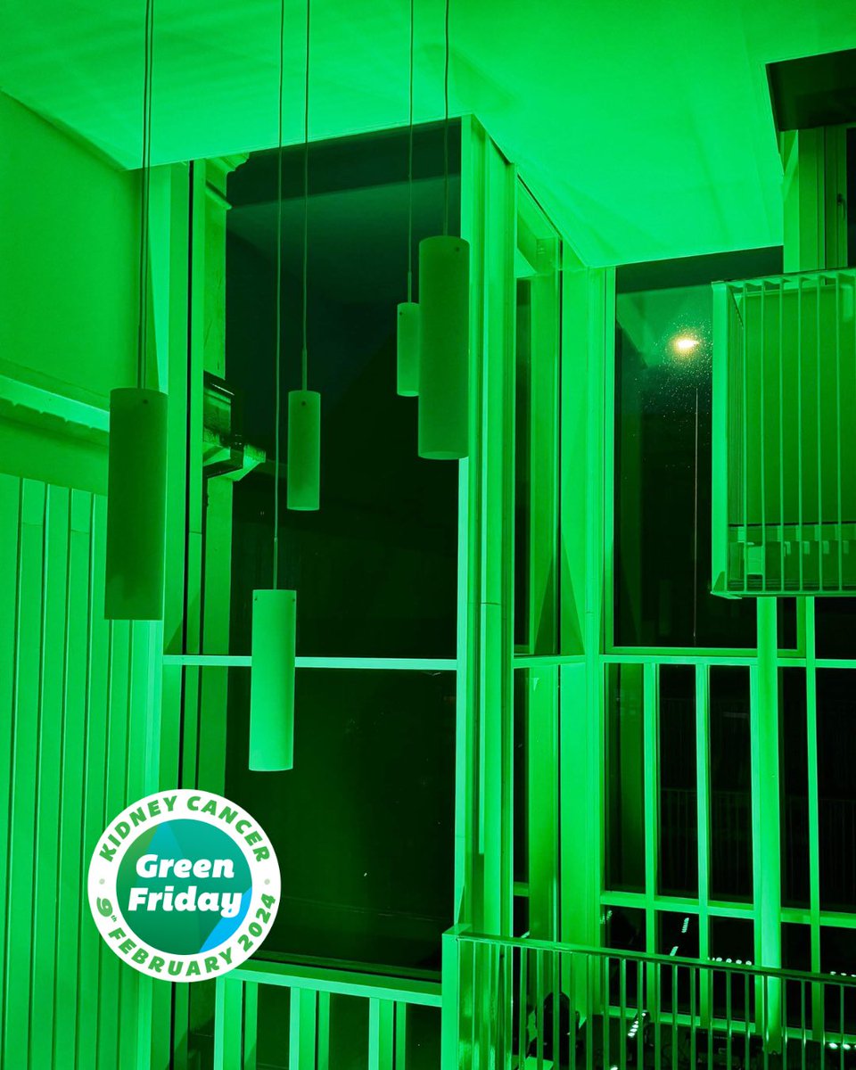 On Friday we lit the theatre green for #kidneycancerawarenessweek 💚

For support and further information relating to kidney cancer, visit: kcuk.org.uk #kcaw2024