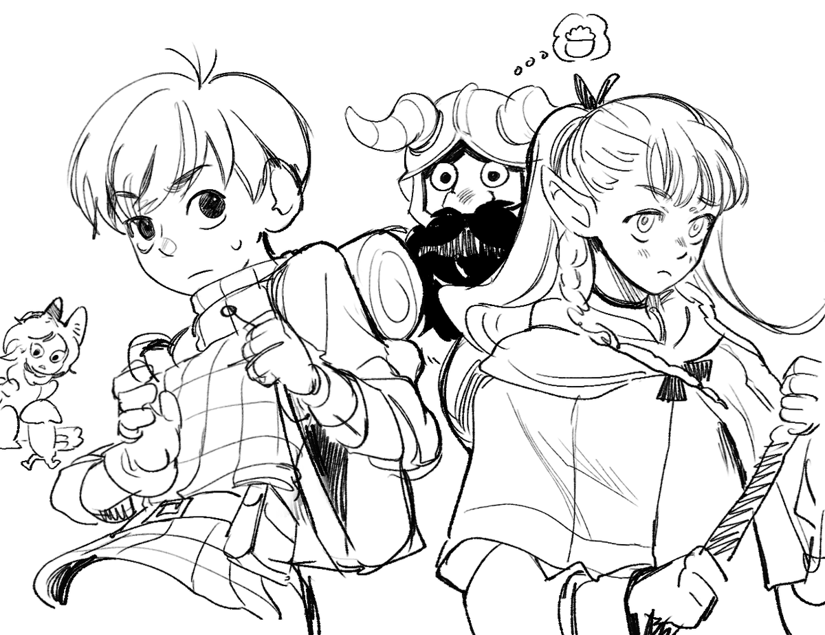 Gyo1draw's tweet photo. 던전밥 https://t.co/8rFnFI7Cis