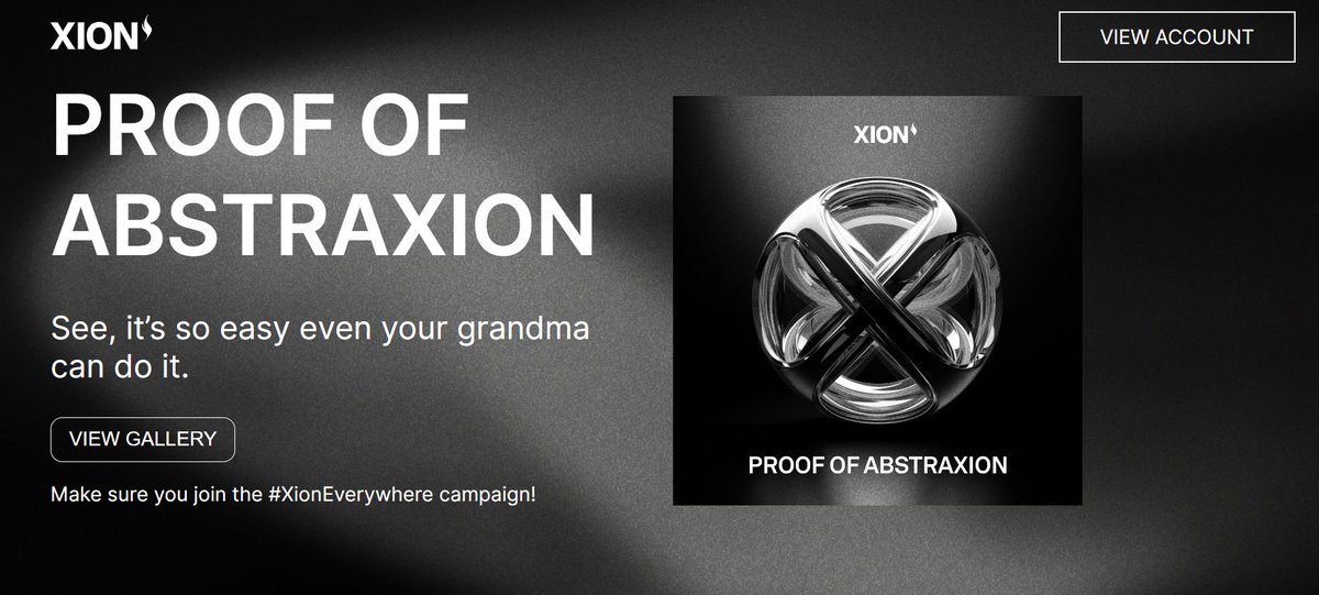 Rudolf324046187's tweet image. #XionEverywhere