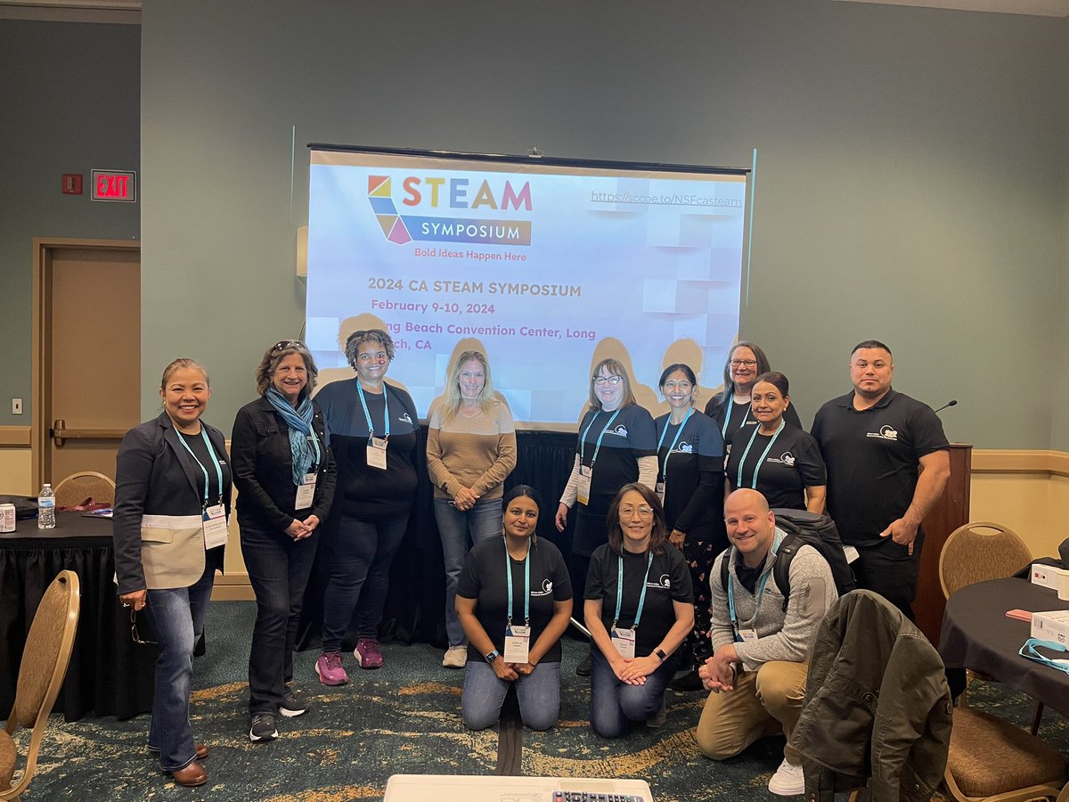 Our @NSF project on Developing CS identify among Ts and Ss was shared @CDEfoundation #casteam conference! Amazing collaboration with @krausecenter @WestEd @SJSU & 8 sch districts @SCCOE @STEAM_SCCOE