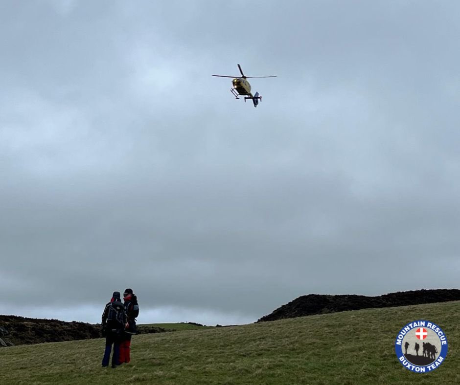 Call out 6 3rd Feb 2024 Tegg’s Nose near Macclesfield The team was called at 09:51 to assist the @NWAmbulance to a walker who had fractured their femur. Due to the serious nature of the injury @NWAirAmbulance was requested. Best wishes to the casualty on your recovery