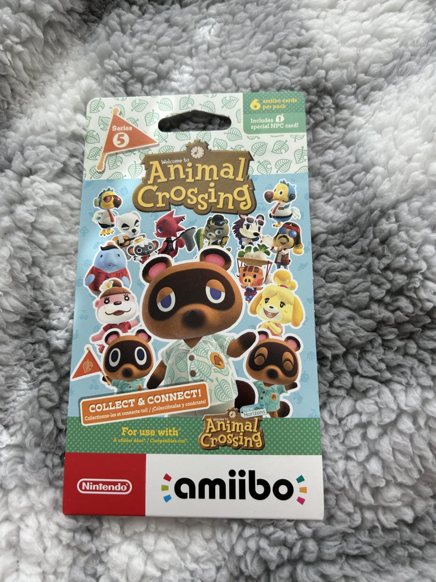 GearardBondoc's tweet photo. Bought an Animal Crossing Amiibo Card Series 5 from Target and got 5 villager characters and a 1 special character, including Judy, Azaela, Tiansheng, Chabwick, Sasha and Lottie. These cards are looking so adorable! 🥰
#AnimalCrossing #ACNH #Amiibo #AmiiboCards #NintendoSwitch https://t.co/Wq6XP9BX6d