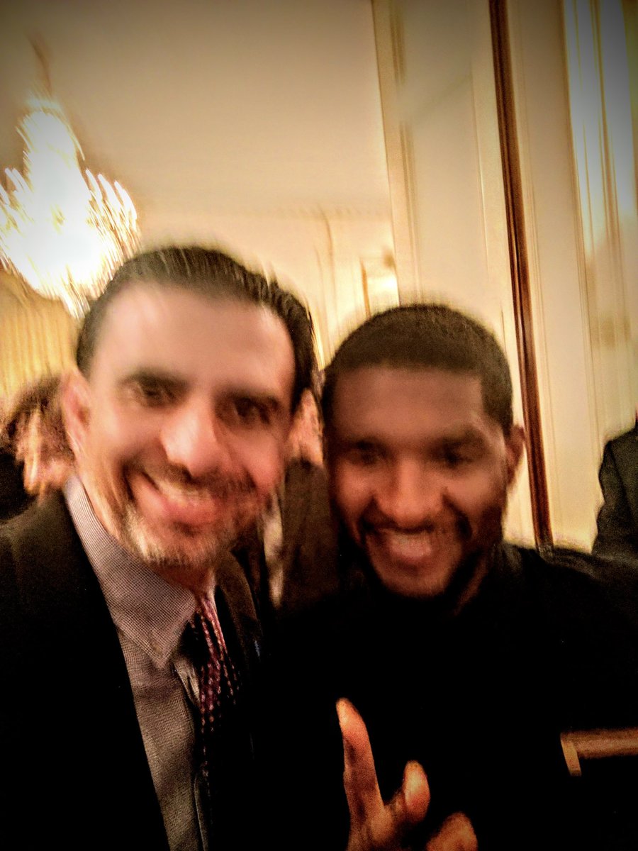 The last time I hung out with @Usher was at the @WhiteHouse for @MichelleObama’s last speech as #FirstLady. #Usher and I sat next to each other and had the giggles and made fun of people. We got two “Will you two stop fucking around” mother looks from Michelle before she went up…