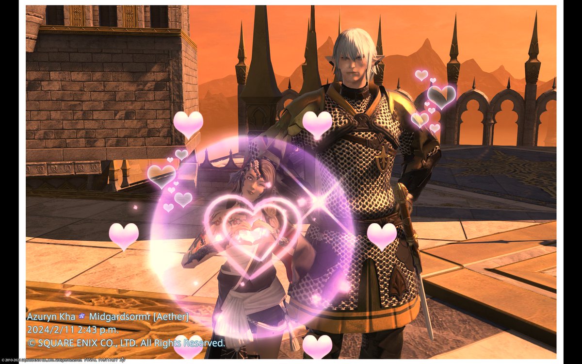 CrypticRuby's tweet photo. @FF_XIV_EN Character Name: Azuryn Kha
World: Midgardsormr
Prize: Noble Barding
#FFXIVSweepstakes https://t.co/0pilN9sPQN