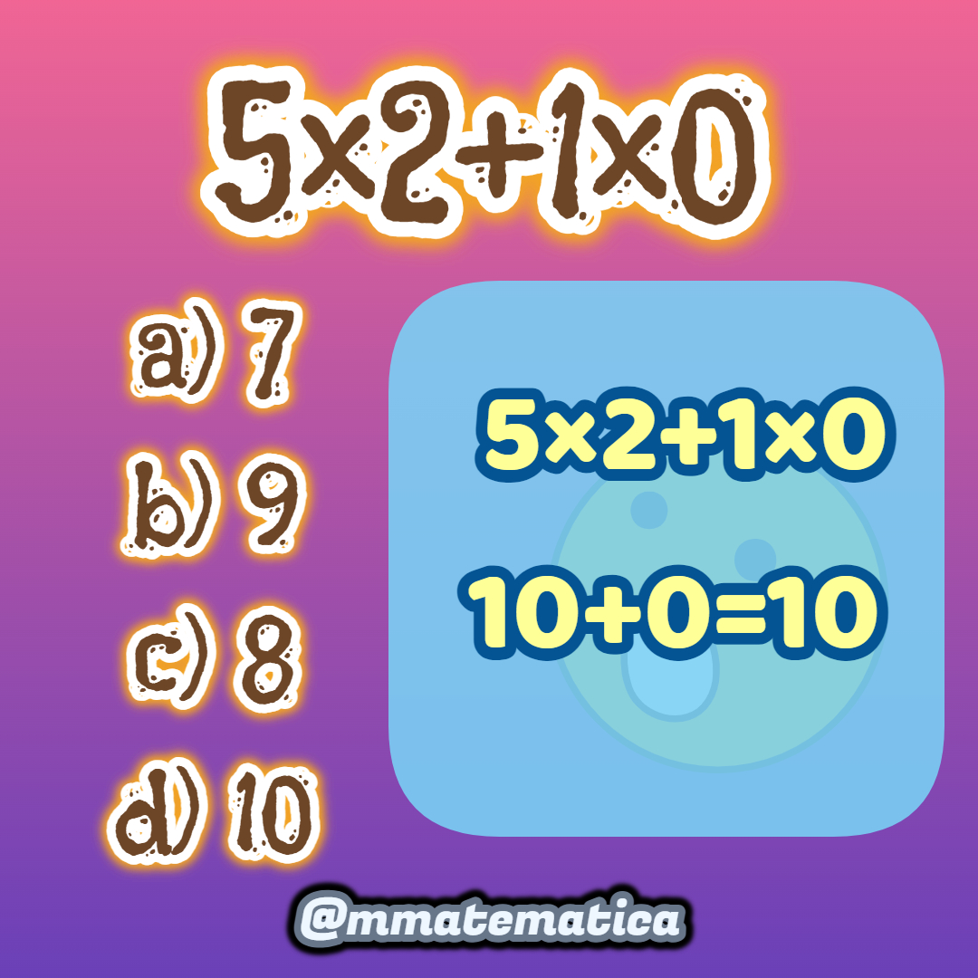 triaslabCS_rep's tweet photo. Solução - DESAFIE SUA MENTE COM CÁLCULOS MATEMÁTICOS
COMENTE o seu resultado e MARQUE UM AMIGO. Vamos fazer mais pessoas se divertirem.
BA #matematica #math #professor #teacher #Cálculos #Desafios #Amigo #Marcar https://t.co/Fy61UBZfwr