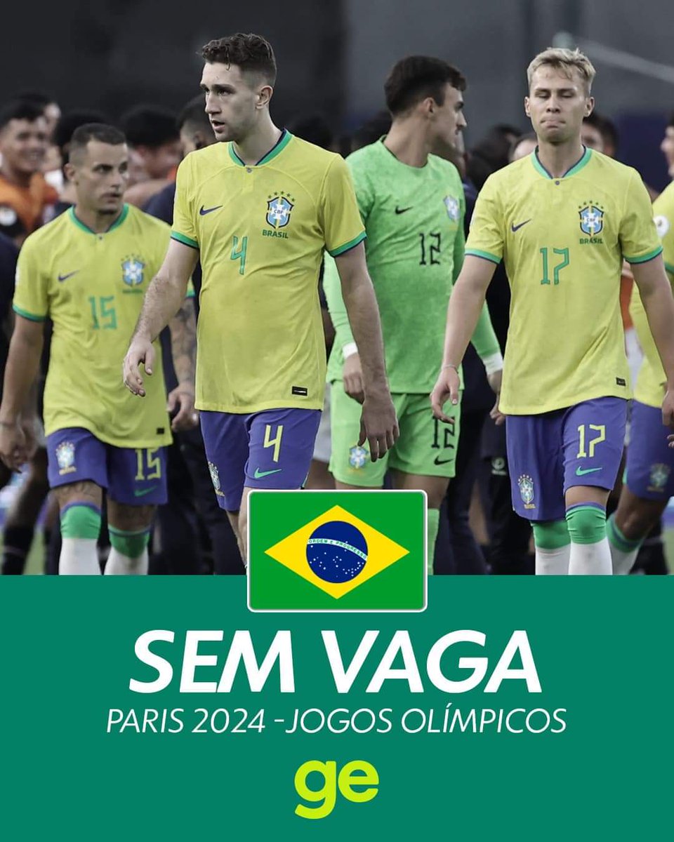 Noitedecopa's tweet photo. 🇧🇷 Brasil Sub 17 - Eliminado pra Argentina nas quartas da Copa.

🇧🇷 Brasil Sub 20 - Eliminado pra Israel nas Quartas da Copa.

🇧🇷 Brasil principal - Eliminado pra Croácia nas quartas da Copa.

🇧🇷 Brasil Sub 23 - Não se classificou para as olimpíadas.

Vergonhoso. https://t.co/ONBJJVMThp