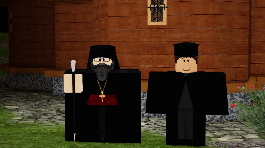 Father_Simos's tweet image. Late Night Vigil Service at Smerenia Monastery 02/12/2024