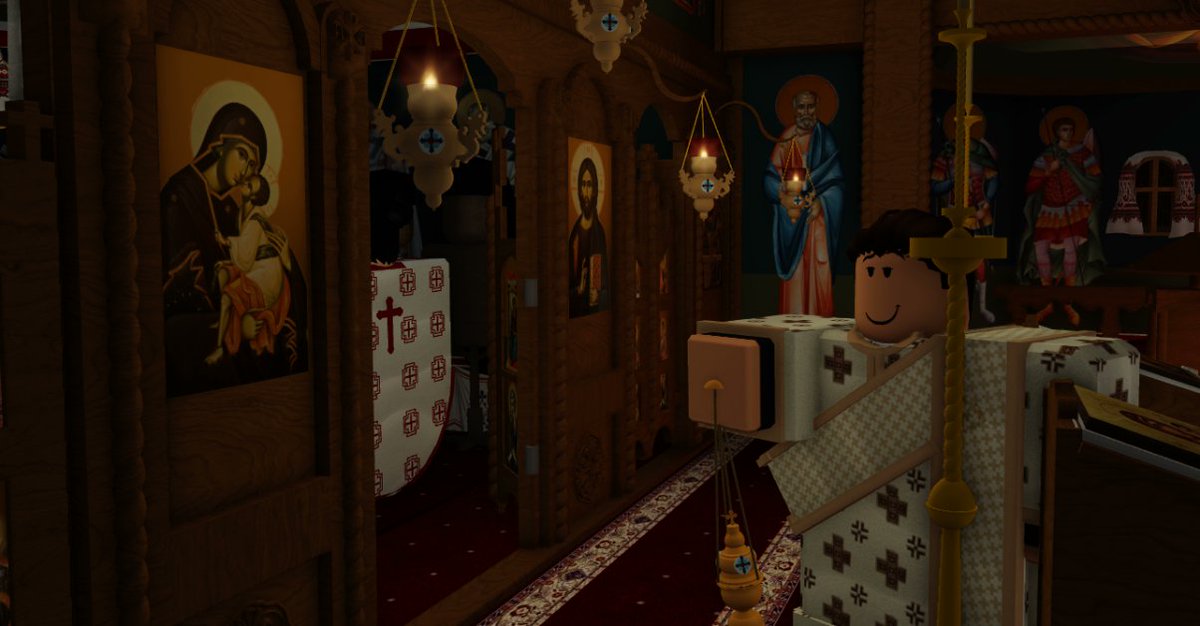 Father_Simos's tweet image. Late Night Vigil Service at Smerenia Monastery 02/12/2024