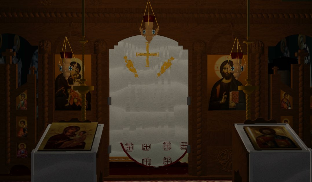 Father_Simos's tweet image. Late Night Vigil Service at Smerenia Monastery 02/12/2024