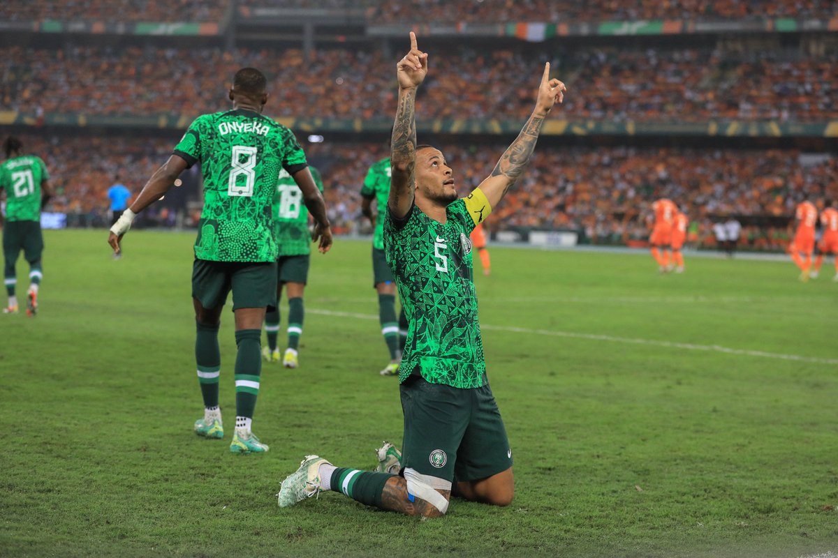 channelstv's tweet photo. AFCON 2023: Troost Ekong Named Man Of The Competition
https://t.co/suzOIzlJSK https://t.co/BHwgDSRiGI
