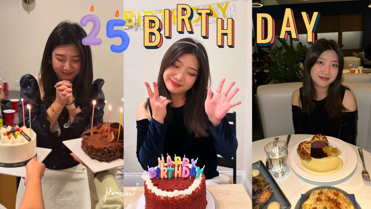 _memoirw's tweet photo. [vlog] Birthday vlog 2023 (Boston) | birthday celebration | MemoirW [멤와더블유]

🔗https://t.co/29jWwopPvh https://t.co/ZtIY5YqDNj