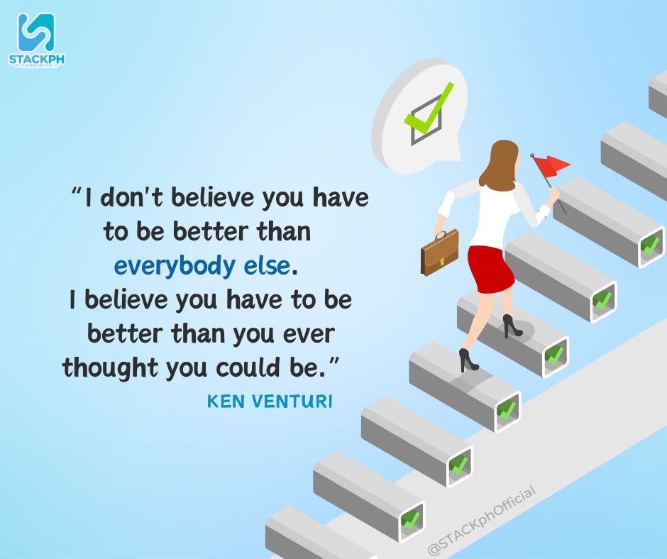 STACKphOfficial's tweet photo. Let's strive to be better than we ever thought we could be and achieve our goals with the knowledge that we are capable of greatness. 

Happy Monday and keep pushing! 

#STACKph2023 #HIRING #MondayMotivation https://t.co/AwDMwHLpKG