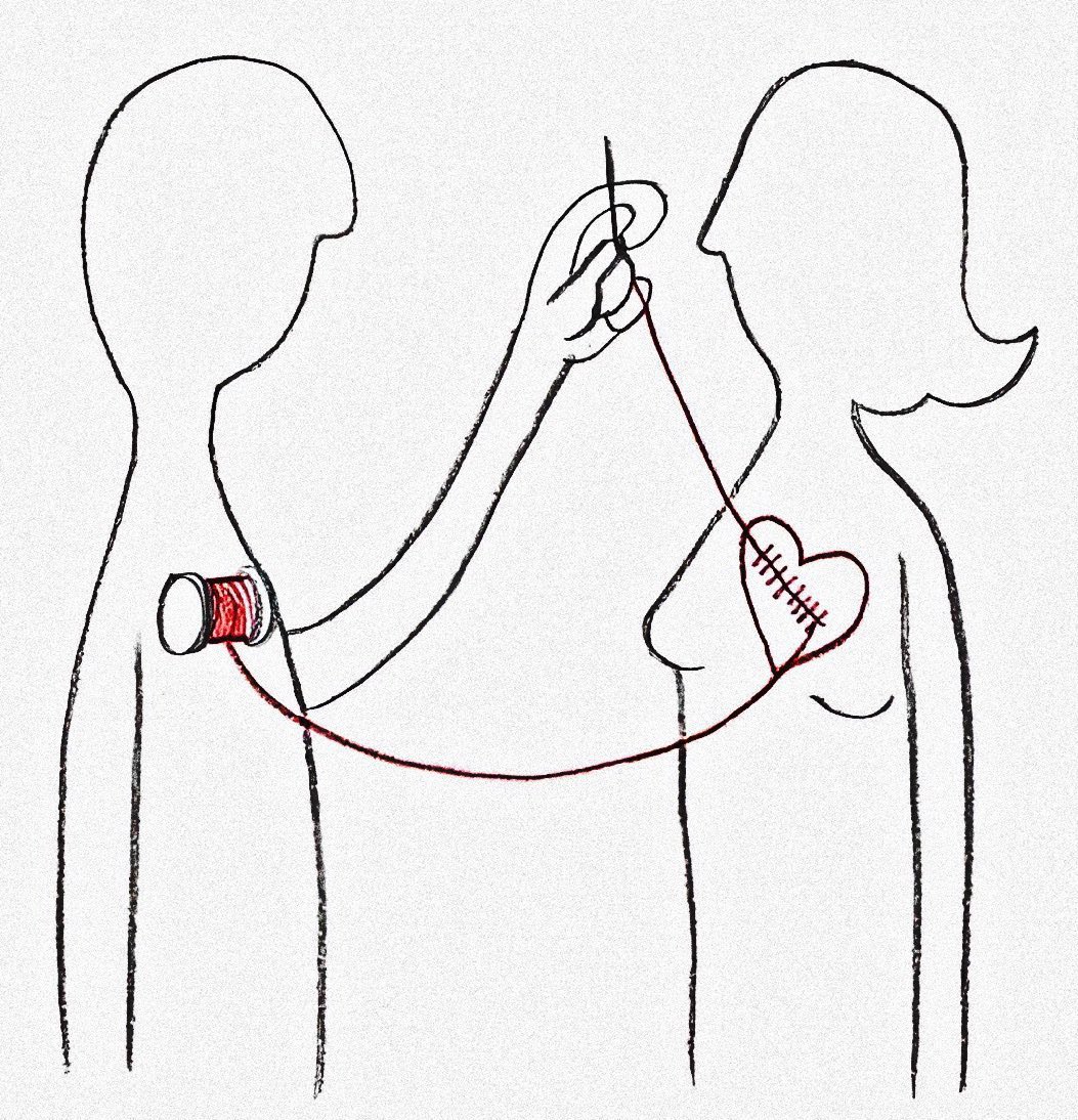 un “mira, vamos a arreglar esto para no perdernos” ❤️‍🩹❤️‍🩹❤️‍🩹