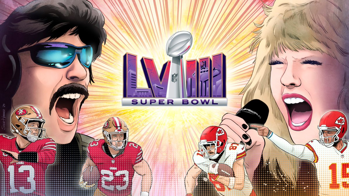 TweeterTrash's tweet photo. @Chiefs #DocvsSwift https://t.co/yS1y5Bqpq1
