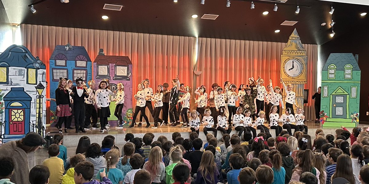 CGaillour's tweet photo. Yesterday, our students performed 101 Dalmatians for the GOK community. They did a phenomenal job! Thank you to Pari Shimoyama for putting this together!🐏#OneGOK 🐩🐕‍🦺🐾 @ABQschools https://t.co/7k7sipUrGA