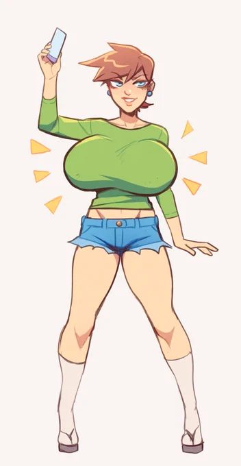 Bodyslide Girl doodle 