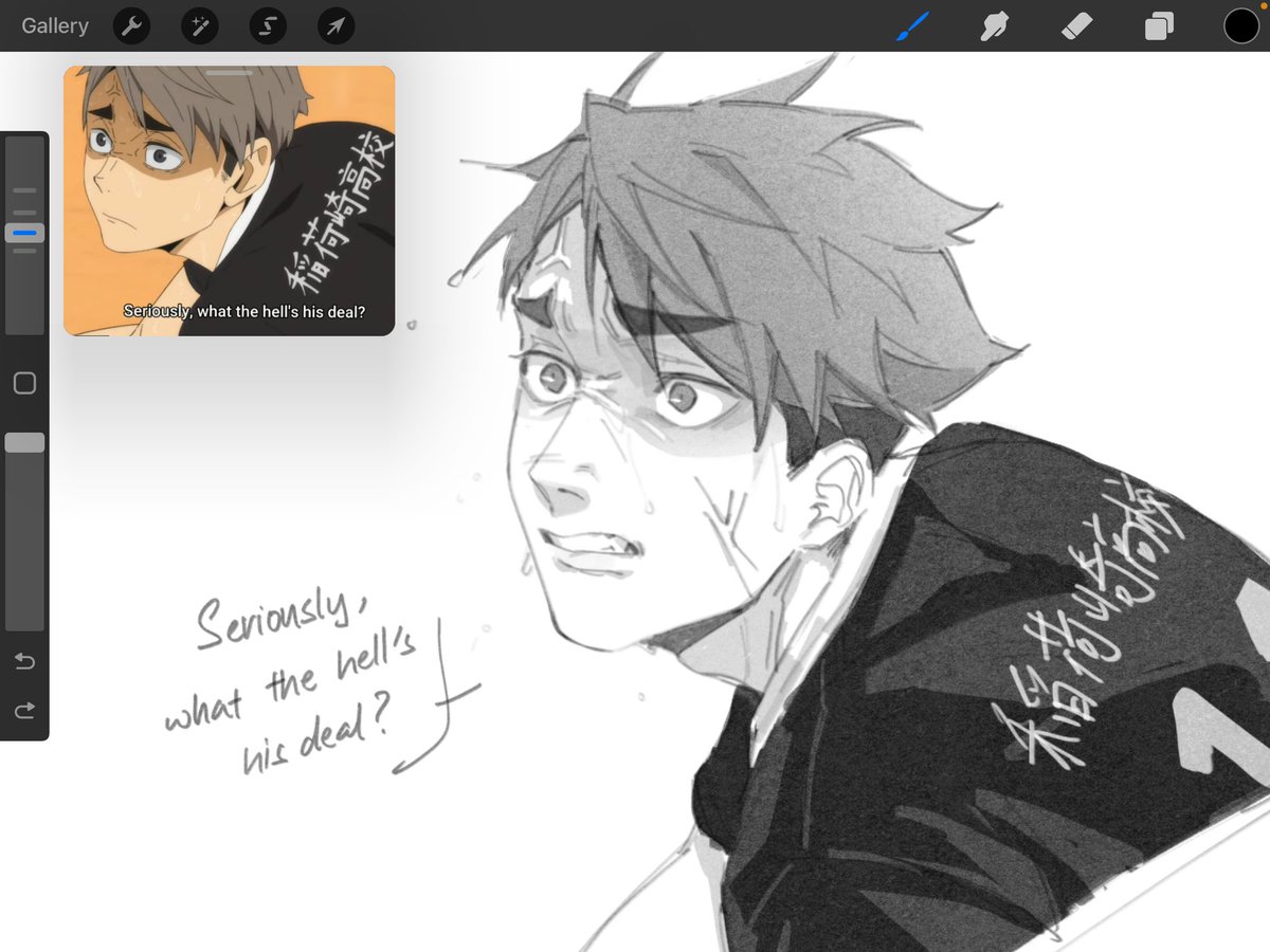 quick screencap redraw bc im obsessed w osamus expression here 