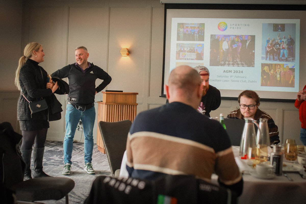 SportingPrideIE's tweet photo. This weekend the Sporting Pride Ireland committee met for our annual #AGM
Stay tuned to hear about our plans for the year ahead!
๐ธ @DebStudioTen
#SportingPride #PrideInSport #lgbtqiaplus #LGBTQPlusInclusion https://t.co/3ccYv0kQzj