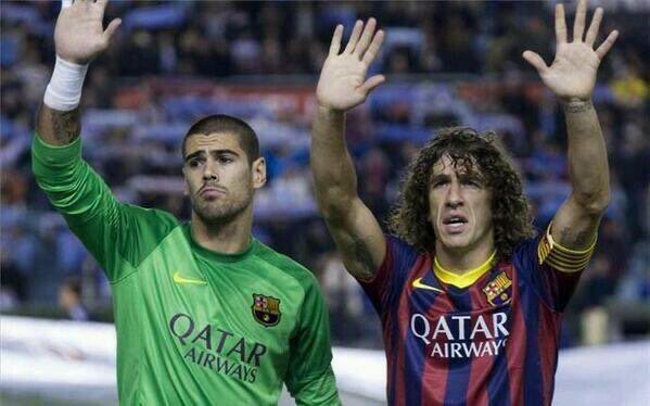 Somhiseremfcb's tweet photo. Vendría bien tener a estos dos en el Staff. Que sepan lo que es defender este escudo. https://t.co/bVskq8CDnt