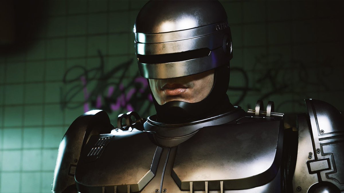 BountyQueenAran's tweet photo. /...Why does RoboCop have big juicy lips in Rogue City? https://t.co/VWsnM3OZl5