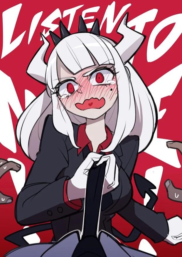 TheTrueLucifer's tweet image. Grabs the [reader] by the cloths 

"Listen to me!!" 

#HELLTAKERRP // #HazbinHotelRP // #OpenRP