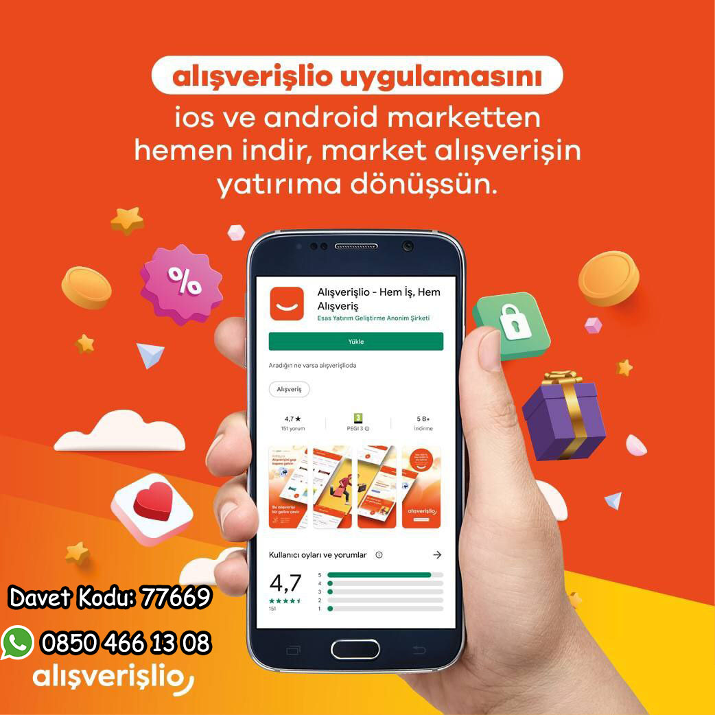 Cashback_World's tweet photo. Alışverişlio Uygulamasını İndirerek Tüm Türkiye'de 55 000'den fazla işletmede yapacağınız alışverişlerde %3 -15 anında nakit iade kazanın.
 https://t.co/KvpSCqcjmn

#alışverişlio #smarttrade #eticaret #cashback #nakit #indirim #parakazan #kampanya #firsat https://t.co/bqAaWkTs3i