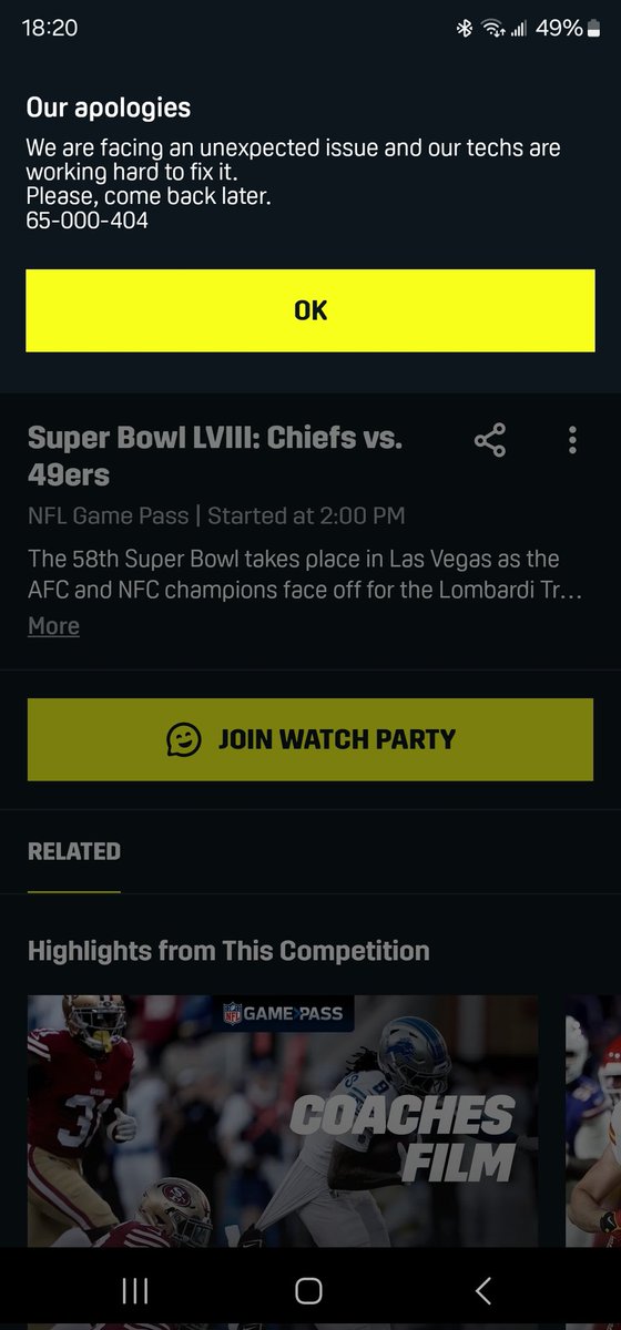 puccanegris's tweet photo. I can't connect the game https://t.co/EoFU4wCXpM
