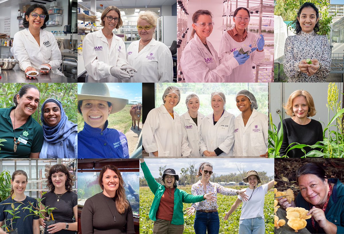 🌟 At QAAFI, we're proud to celebrate the invaluable contributions of female scientists in agriculture and food innovation. By fostering diversity and inclusion, we're driving positive change and building a brighter future. Let's continue to inspire and empower women in STEM. 🔬