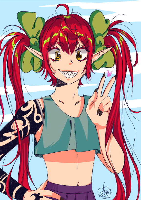 ZaaTheDemon's tweet photo. Emese the cheerful demon
https://t.co/w6V1yejI80
👹
👹
👹
👹
👹
#zaathedemonoc #emese #rajz #provagyokgeccó #nemhogyinkábbképregénytrajzolnék #art #originalcharacter #tattoo #tetkó #xD #redhead #haeztolvasodhülyevagy #nyuginem #túlsokahesteg #jójóbefejezem https://t.co/v60J77IIub