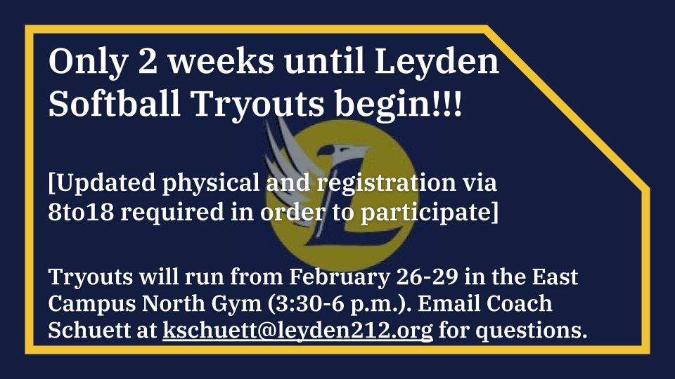 Leyden Softball (@leydensoftball) on Twitter photo 