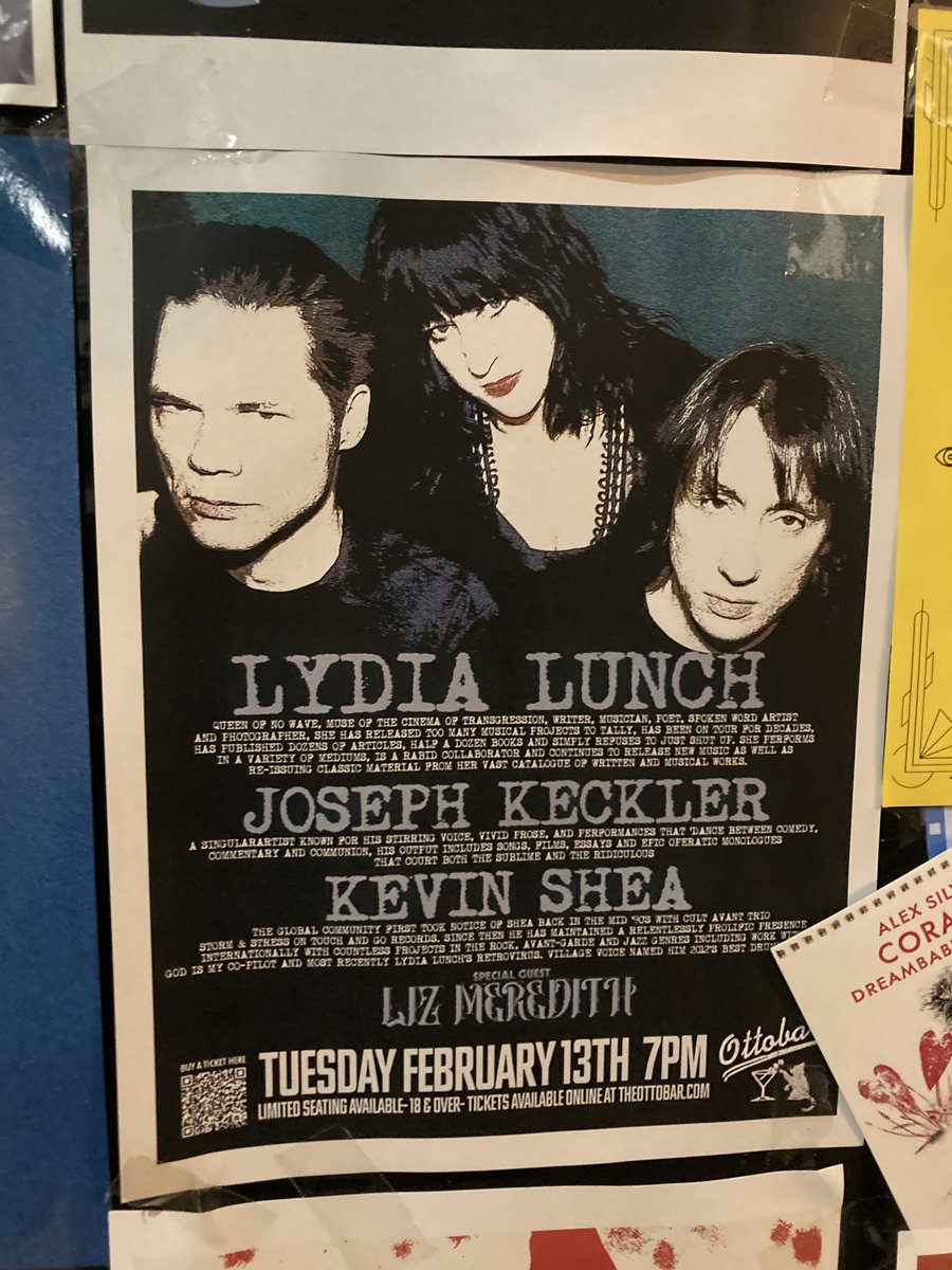 lizmeredith's tweet photo. HUGE show at Ottobar this Tuesday, 2/13/24.  Doors at 7:00pm show starts at 8:00pm.  $20/ticket.  See you there! 
https://t.co/NvOe95GfYq https://t.co/FmabcSX4zX