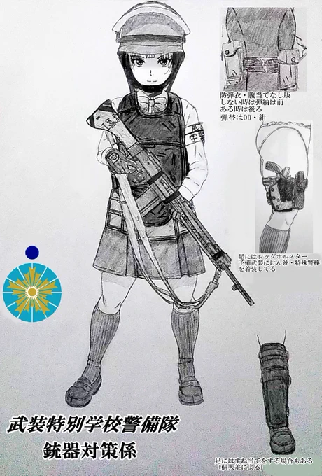 #このタグを見た人は黙って銃を持ったキャラを貼れ 