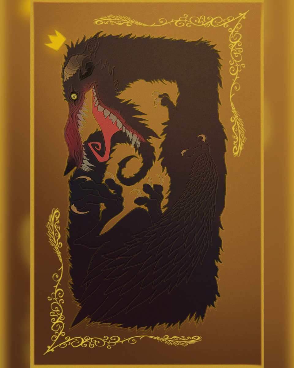 creature_jack's tweet image. Something a little different 

#monster #beast #monsterart #dragon