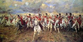 B0ATsmith's tweet image. I don't know who needs to see this but ...

"Scotland Forever!"  The Charge of the Scots Greys.