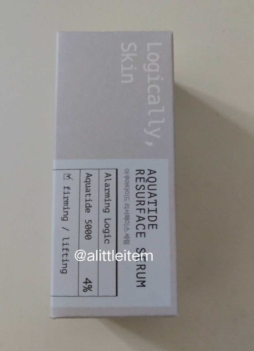 alittleitem's tweet photo. Logically, Skin Aquatide Resurface Serum 50 ml 
💵 600 บ.
ของใหม่  exp. 2026  
#สกินแคร์ #ส่งต่อคสอมือสอง #ส่งต่อ #ส่งต่อสกินแคร์มือสอง #สกินแคร์เกาหลี #ส่งต่อเครื่องสําอาง #สกินแคร์พร้อมส่ง #ส่งต่อคสอ
📷 https://t.co/Qp6zDlq3rK
