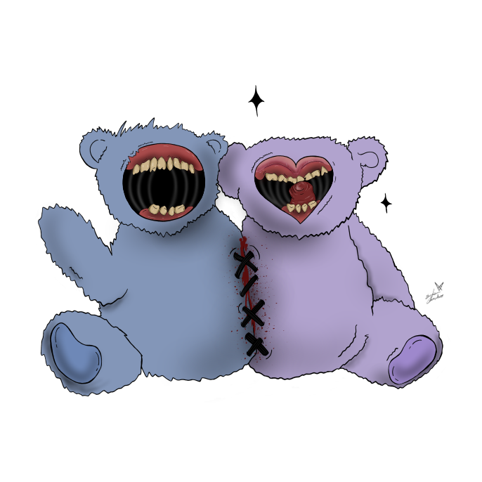 sofiartgallery's tweet photo. 🩸🐻🪓 Creepy Bears✨
#bears #creepybears #halloween #halloween #creepy #art #digitalart #xppen #clipstudiopaintpro #creepy #clipstudiopaint #illustration #newartist #digitalartist #digitaltablet #artist #darkart #DrawwithXPPEN #xppen #drawings #details https://t.co/b0I5WUmt1N
